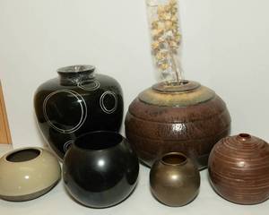 lot 45 image: Six Large Vases