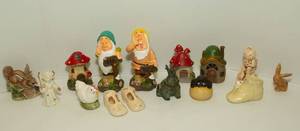 lot 62 image: Variety of Fun Figurines