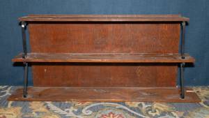 lot 183 image: Wooden Shelf