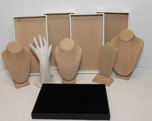 lot 203 image: Jewelry Displays