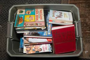 lot 250 image: Large Tote of Books