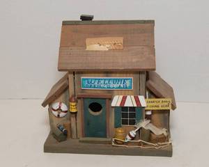 lot 258 image: Tackle Shop Birdhouse