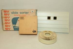 lot 101 image: Slides from the 70s and Slide Sorter