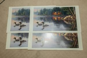 lot 114 image: Echo Bay Art Prints SIGNED - Set of Four