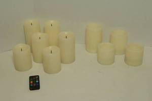 lot 162 image: Battery Operated Flameless Candles