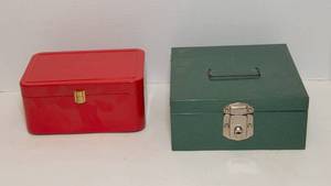 lot 247 image: Two Metal Containers
