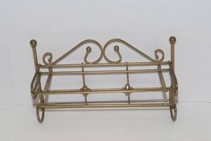 lot 292 image: Brass Wall Shelf - 15W