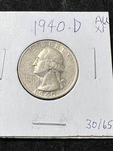 1940-D US WASHINGTON QUARTER