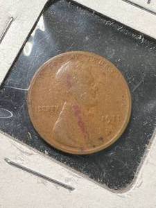 lot 33 image: 1911-D US WHEAT CENT