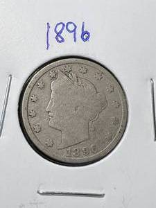 lot 46 image: 1896 US LIBERTY NICKEL