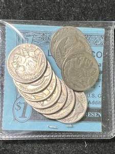 lot 72 image: 10 US BUFFALO NICKELS