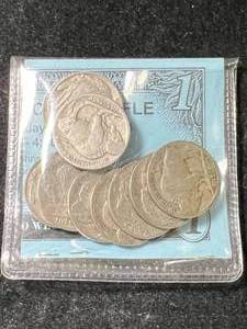 lot 76 image: 10 US BUFFALO NICKELS