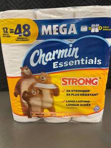 Charmin Essentials Mega Rolls Toilet Paper - 12 Pack