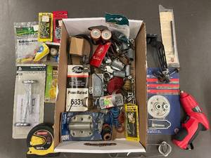 lot 11 image: Extensive Collection of Assorted Hardware and Tools