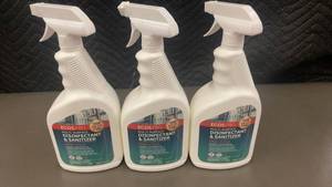 lot 50 image: G1 - Set of 3 ECOS Pro Multi-Surface Disinfectant & Sanitizer 32 fl. oz. Bottles - Fresh Citrus