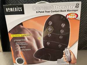 lot 53 image: HoMedics ContactTherapy 8-Point Back Massager with Heat