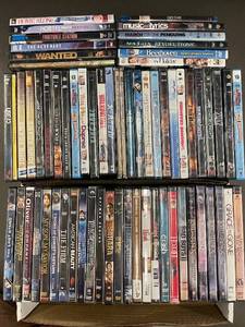 lot 124 image: Collection of Over 70 Assorted DVDs Including Movies and Series
