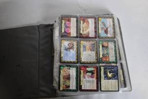 lot 9 image: Collection of Harry Potter Trading Card Game Decks and Cards in Binder
