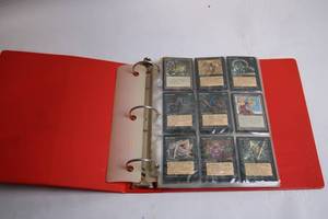 lot 15 image: Collection of Magic The Gathering Cards in Album