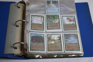 lot 23 image: Large Collection of Magic The Gathering Trading Cards in Binder