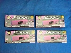 lot 189 image: 4 New Streetwise Mini SMACK 20,000,000 Stun Guns
