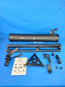 lot 208 image: Galileo 95mm x 800mm Reflector Telescope with Smartphone Adapter