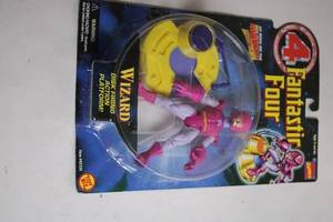 lot 12 image: Marvel ToyBiz Fantastic Four Wizard Action Figure in Package