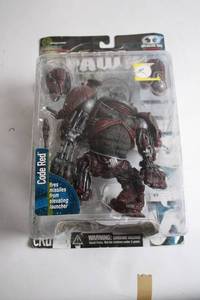 lot 17 image: McFarlane Toys Techno Spawn Action Figure - Code Red