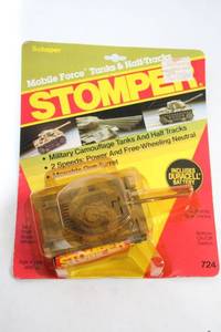 Vintage Stomper Military Tank Toy by Schaper, Sealed