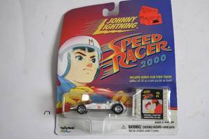 lot 26 image: Johnny Lightning Speed Racer 2000 Mach 5 Die-Cast Model