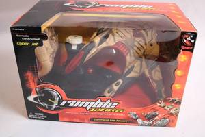 lot 40 image: Rumble Wars Remote Controlled Cyber Jet Toy
