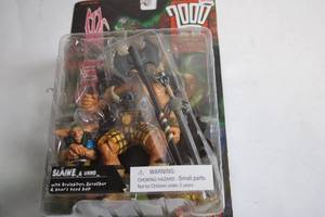 lot 47 image: 2000 AD Slaine and Ukko Action Figures with Accessories