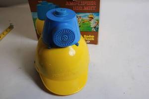 lot 58 image: Vintage Radio Shack Powerhorn Amplifier Helmet