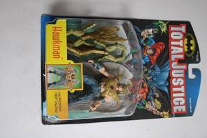 lot 63 image: Kenner Total Justice Hawkman Action Figure with Accessories