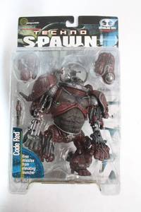 lot 65 image: Techno Spawn Series 15 Code Red Action Figure - Sealed