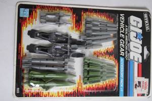 lot 76 image: G.I. Joe Vehicle Gear Accessory Pack #1 - Sealed