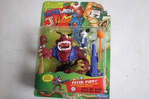 lot 80 image: Earthworm Jim Action Figure - Peter Puppy with Accessories