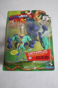 lot 85 image: Vintage Earthworm Jim Action Figure - Deep Sea Mission Suit