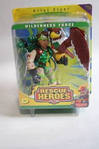 lot 86 image: Rescue Heroes Ariel Flyer Wilderness Force Action Figure