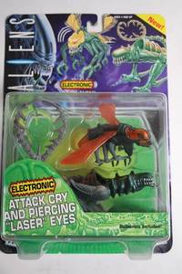 lot 91 image: Electronic Swarm Alien Action Figure with Attack Cry & Laser Eyes