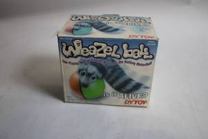 lot 93 image: Weazel Ball Battery Operated Toy - The Playful Weazel Chases Rolling MotorBall