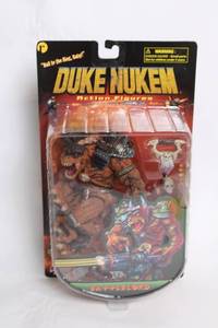 lot 106 image: Duke Nukem Battlelord Action Figure - Sealed in Original Packaging