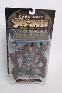 lot 109 image: Dark Ages Spawn Ultra-Action Figure - The Epic Saga of Americas #1 Hero