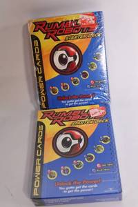 lot 130 image: Rumble Robots Starter Deck Power Cards - Set of 2