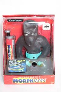lot 133 image: Electronic Morphman KASTIRON Figure with Transforming Features