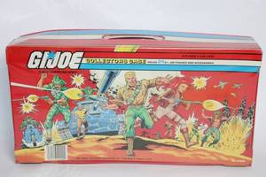 lot 143 image: 1984 GI Joe Collectors Case for Action Figures