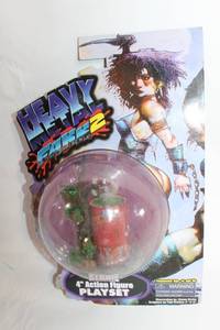 lot 144 image: Heavy Metal Rage 2 - 4 Action Figure Play Set