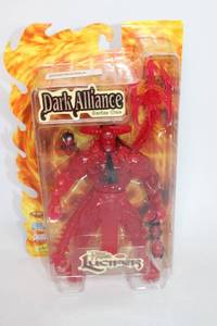 lot 158 image: Dark Alliance Series One Prime Luciferi Action Figure