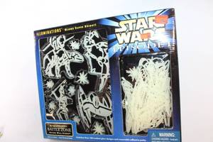 lot 174 image: Star Wars Episode I Glow-in-the-Dark Battle Zone Set