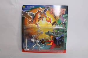 lot 178 image: Dragon Force Action Figures Set with Knight and Dragon